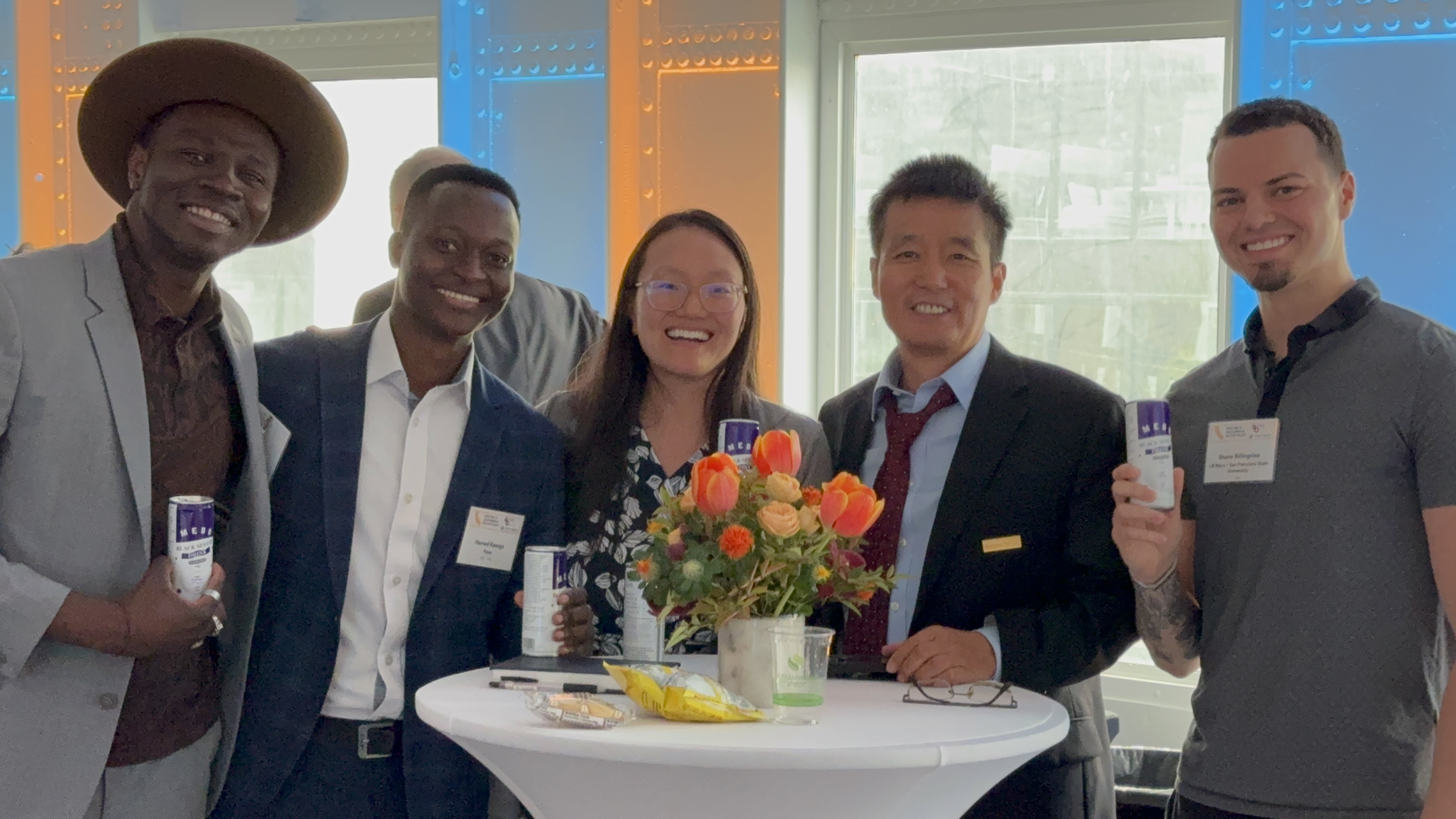 美寶再生源黑芝麻乳，APEC系列活動(dòng)專供飲品。